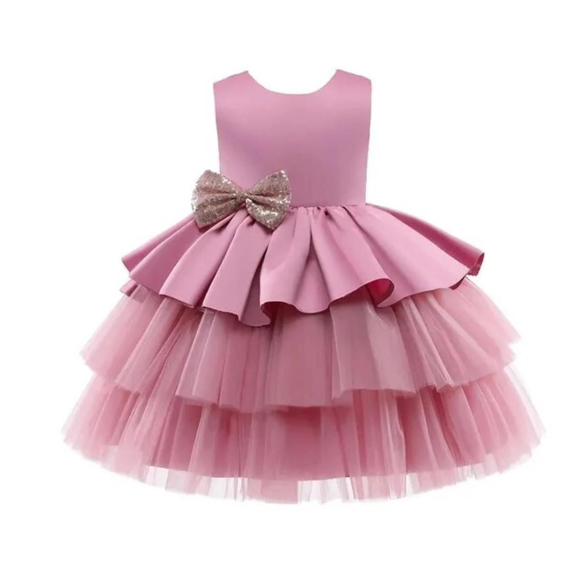 12m neonate vestito di Natale principessa backless gonfio tutu neonato abito da ballo di nozze vestito da festa per bambini per