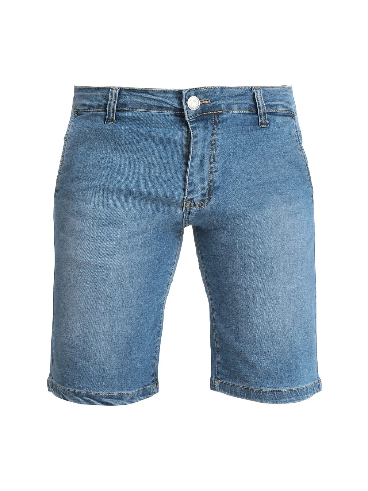 3-D Jeans Bermuda pour homme en jean