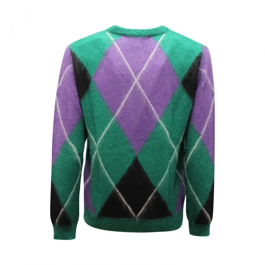 9631AV MAGLIONE UOMO AMARÁNTO MAN WOOL SWEATER