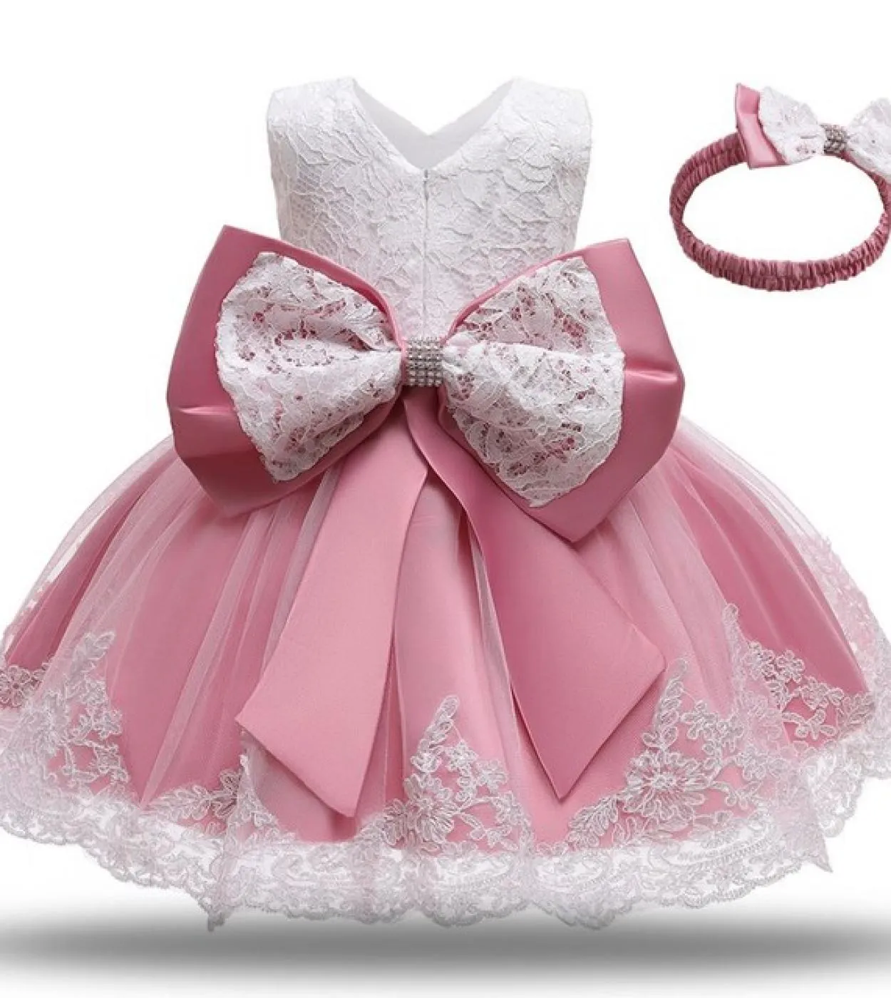 Abiti da neonata Elegante abito da principessa Abito da festa di compleanno di Natale per bambini Abito da ballo per bambini Gil