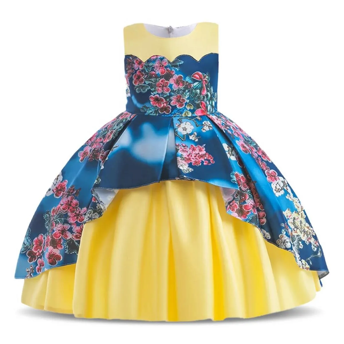 Abiti da principessa per bambini Abiti per bambini Abbigliamento per neonate Abito da festa di Natale Cerimonia floreale Abito d
