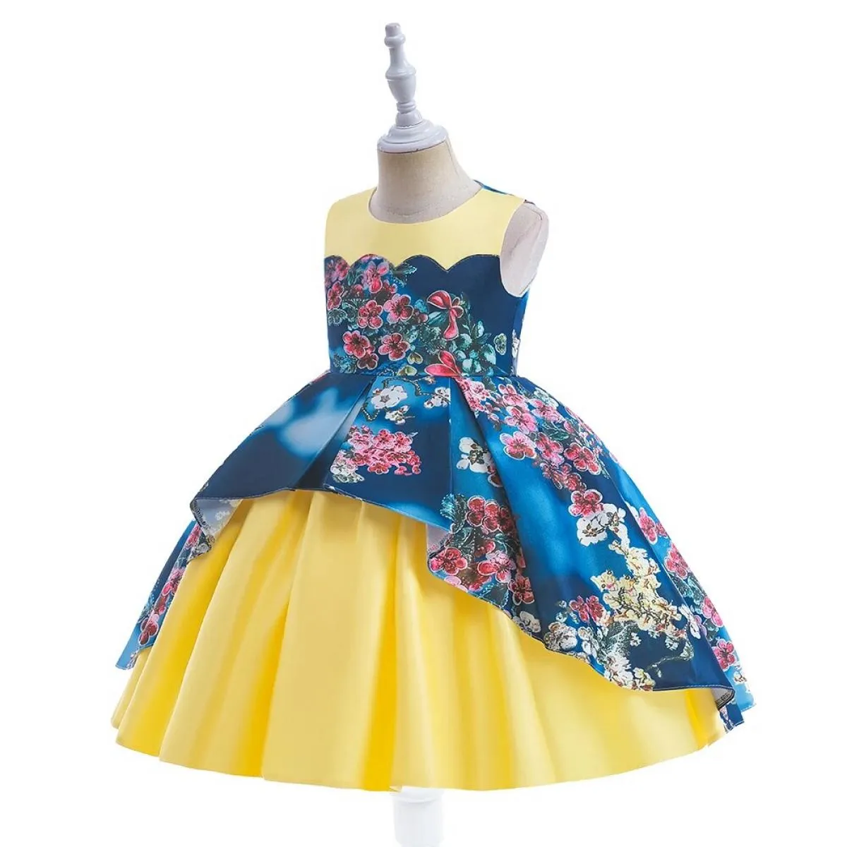 Abiti da principessa per bambini Abiti per bambini Abbigliamento per neonate Abito da festa di Natale Cerimonia floreale Abito d