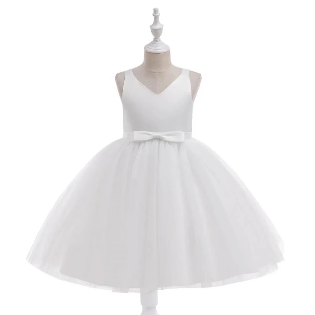Abito da bambina a fiori per bambini, damigella d'onore, abiti da sposa, per bambini, abiti da ballo di Natale, per ragazze, bou