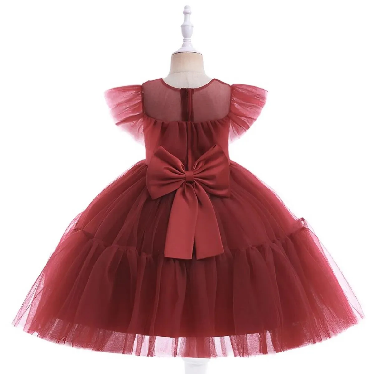 Abito da principessa per ragazze a fiori per neonati, feste di matrimonio di Natale, bambini, eleganti abiti da ballo, abiti da