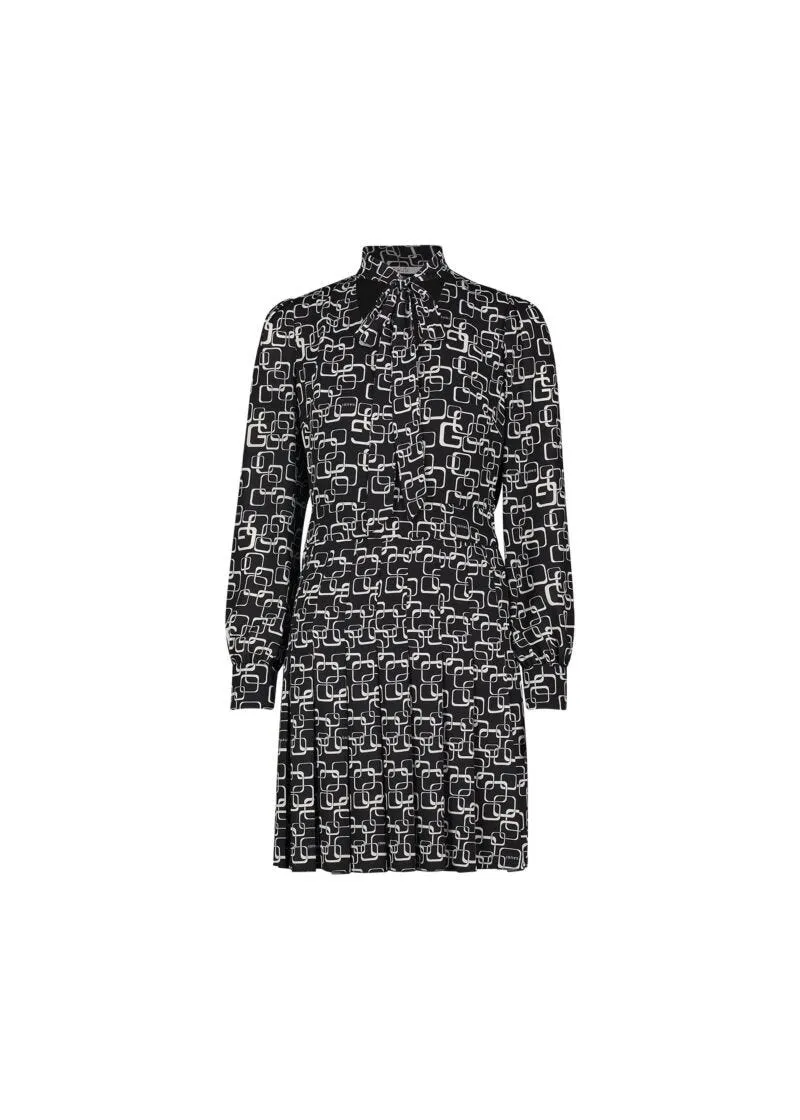 Abito in georgette stampata