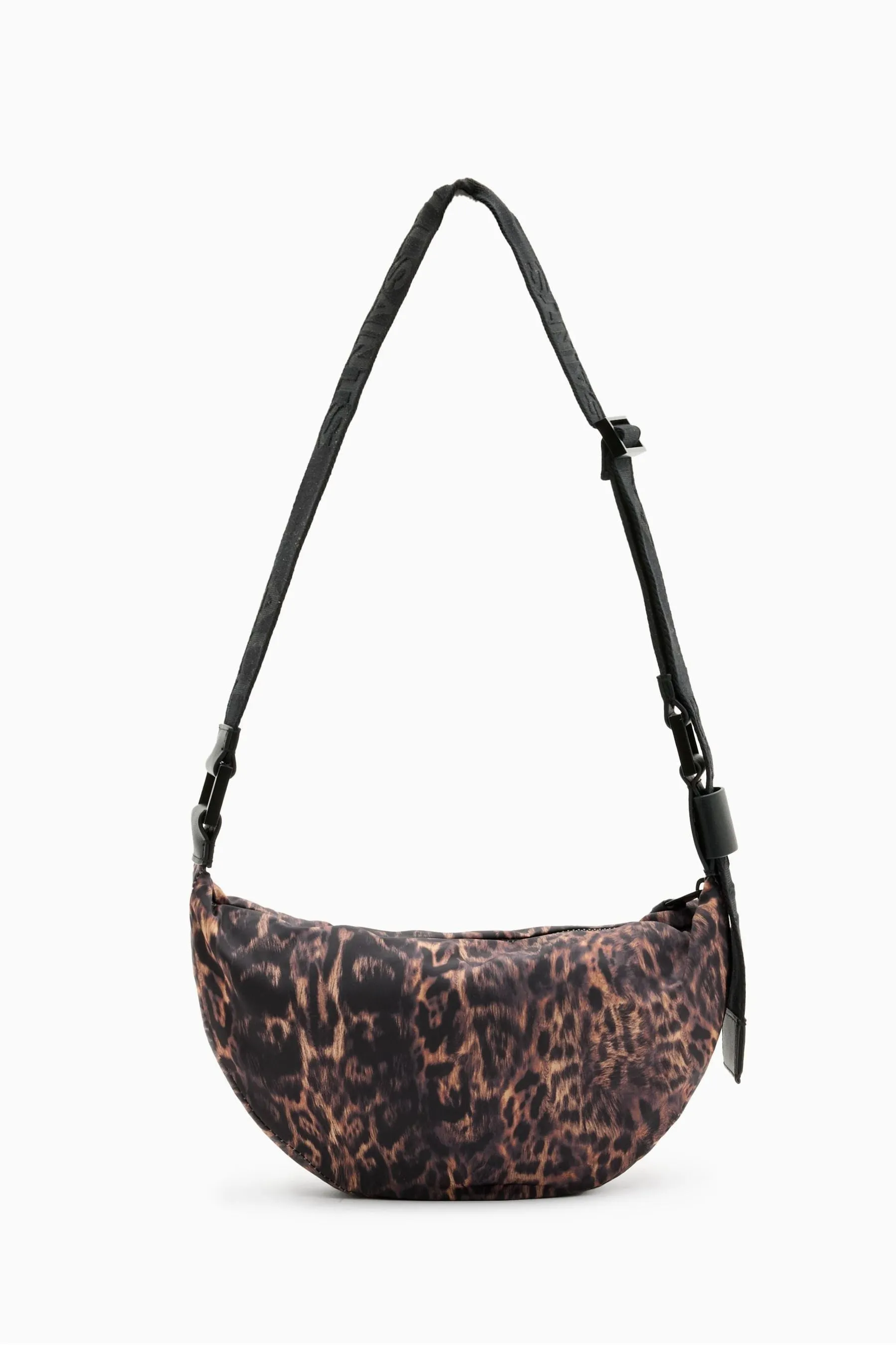 AllSaints - Rec - Borsa a tracolla a mezzaluna