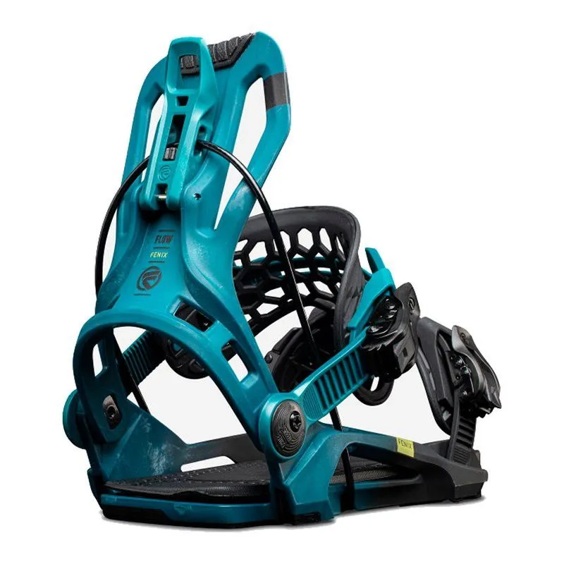 Attacco da snowboard Flow Fenix (blu petrolio)