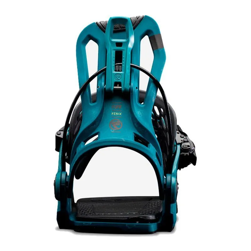Attacco da snowboard Flow Fenix (blu petrolio)
