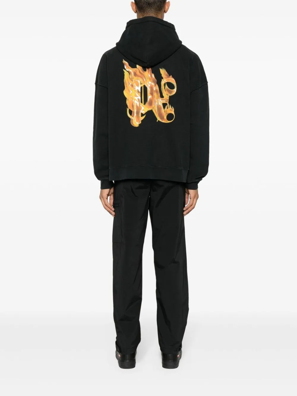 `Back Burning Monogram` Hoodie