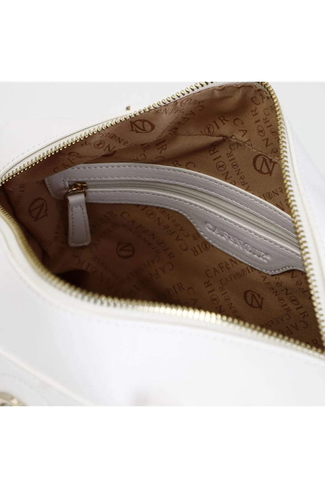 bauletto con intreccio panna