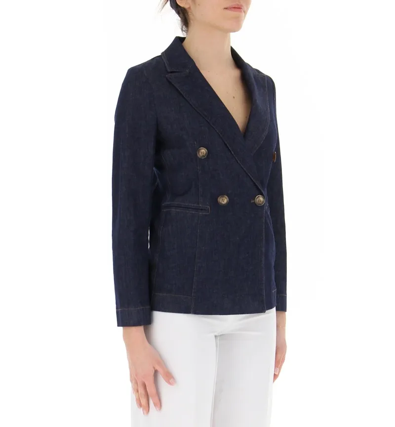 Blazer in jeans