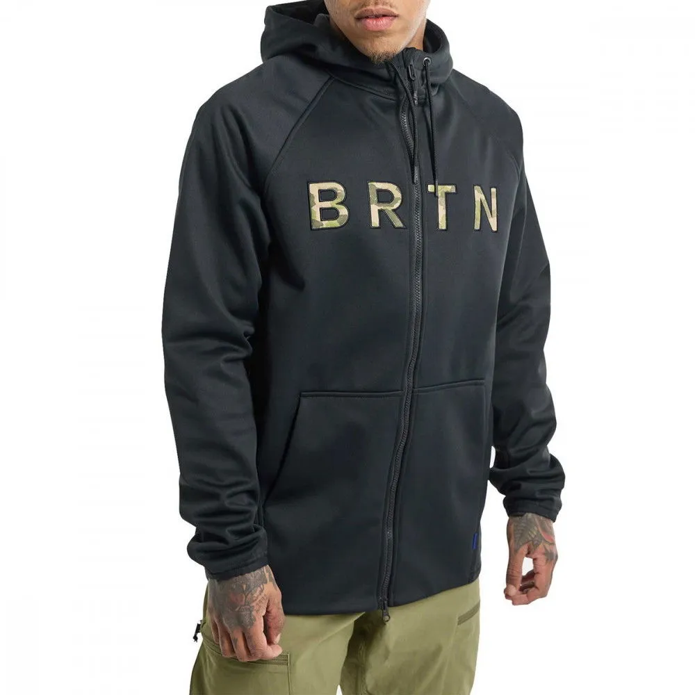 BURTON FELPA FULL ZIP CON CAPPUCCIO CROWN WEATHERPROFF
