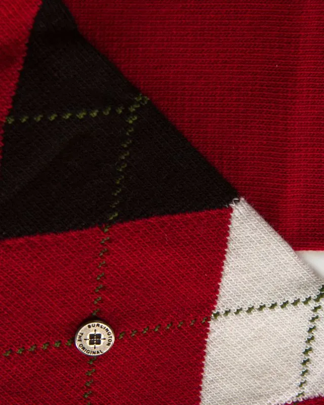 Calzini da uomo con Argyle Burlington King