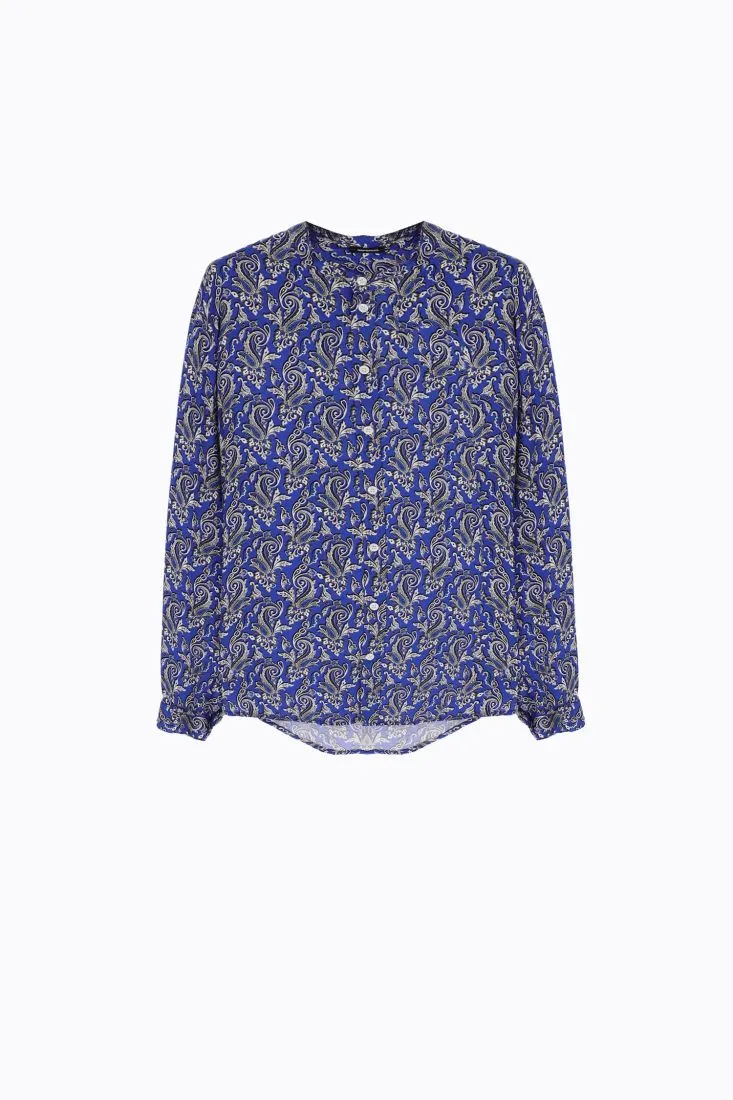 Camicia con fantasia paisley