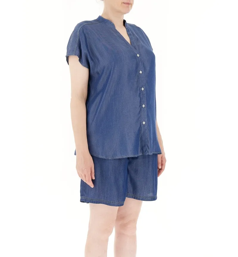 Camicia in lyocell