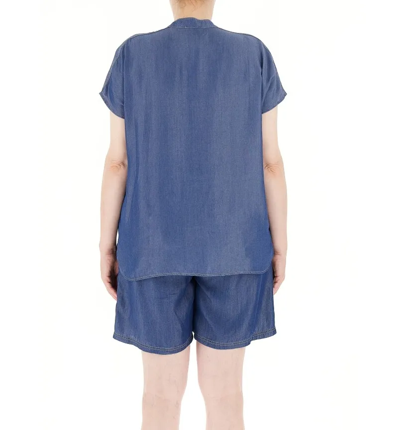 Camicia in lyocell