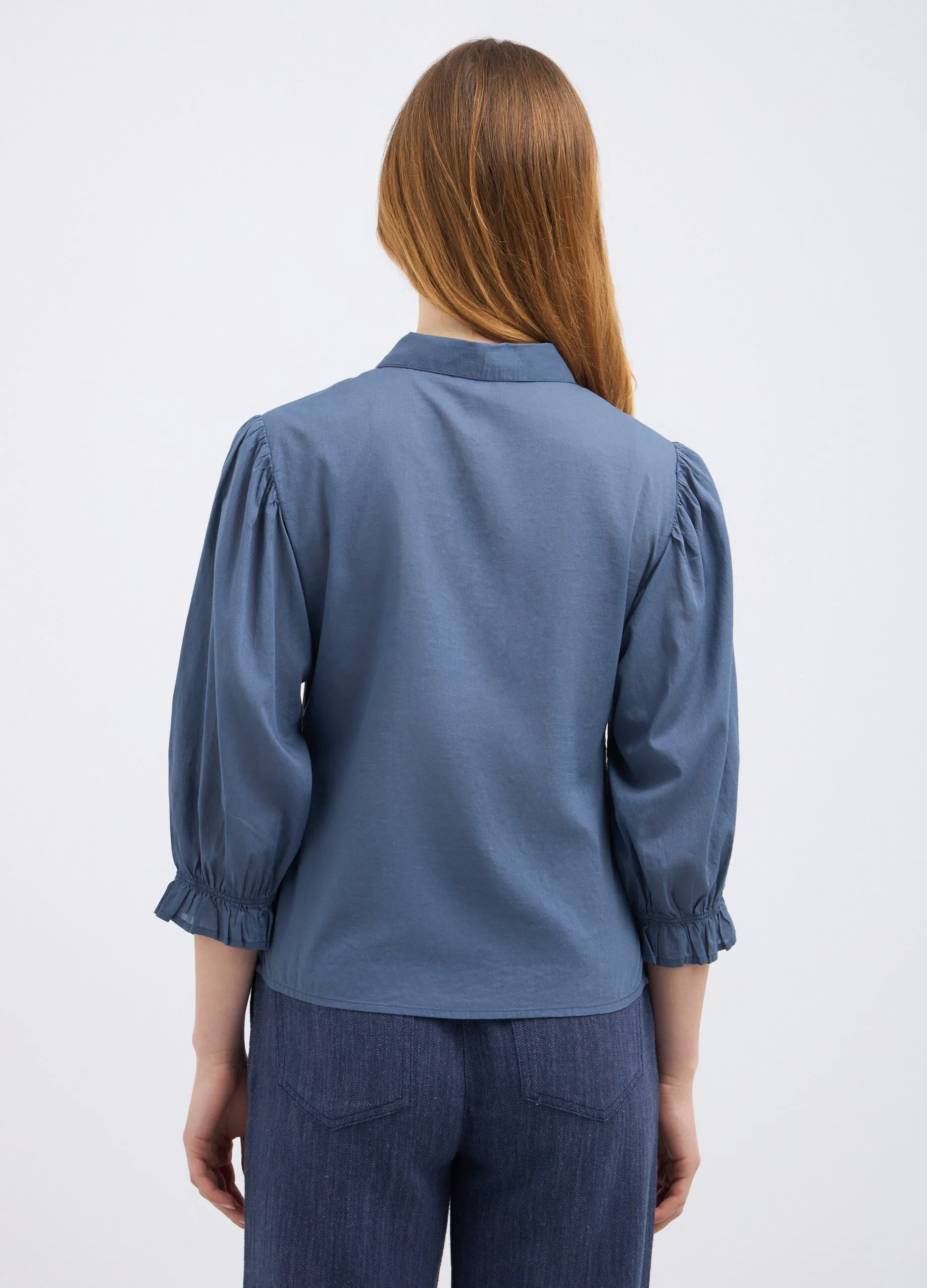 Camicia in puro cotone donna