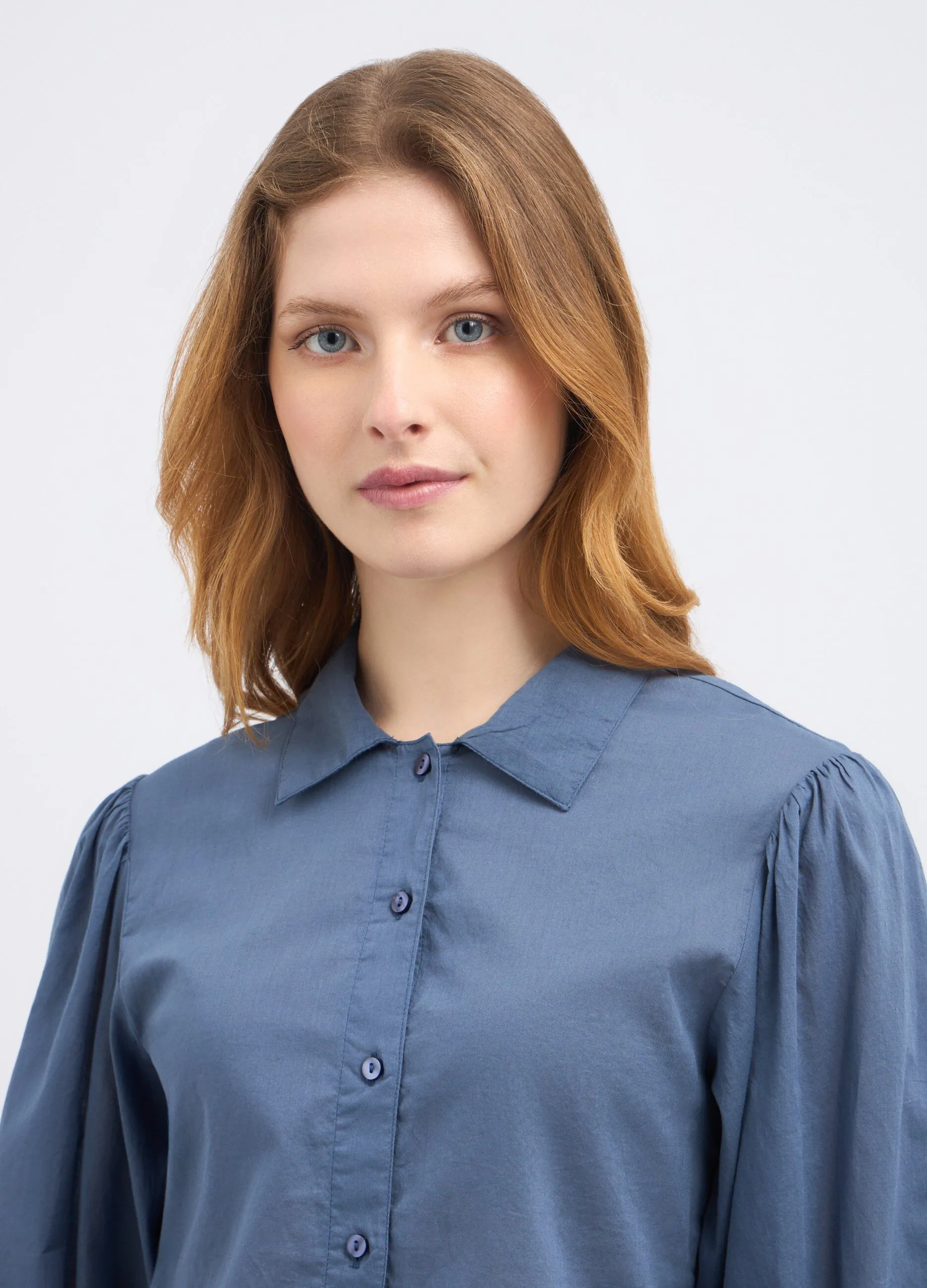 Camicia in puro cotone donna