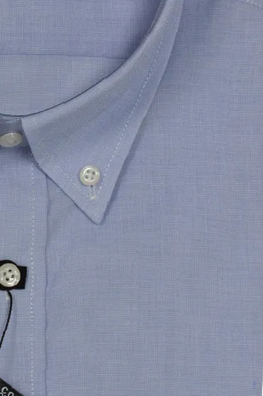 Camicia manica corta con collo button down