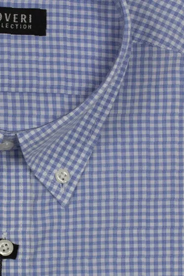 Camicia manica corta con collo button down
