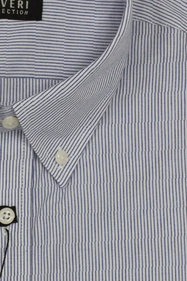 Camicia manica corta in puro cotone fantasia