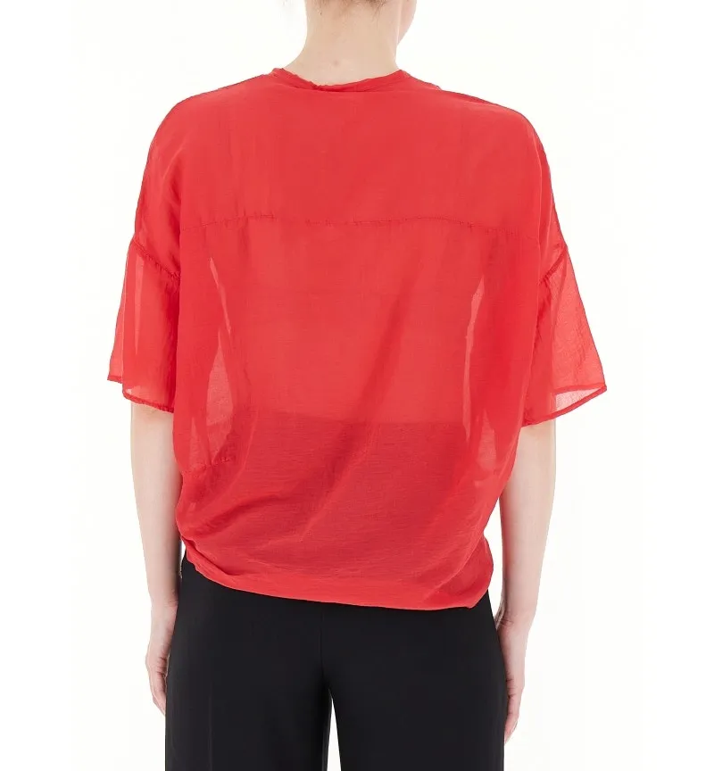 Camicia seta cotone