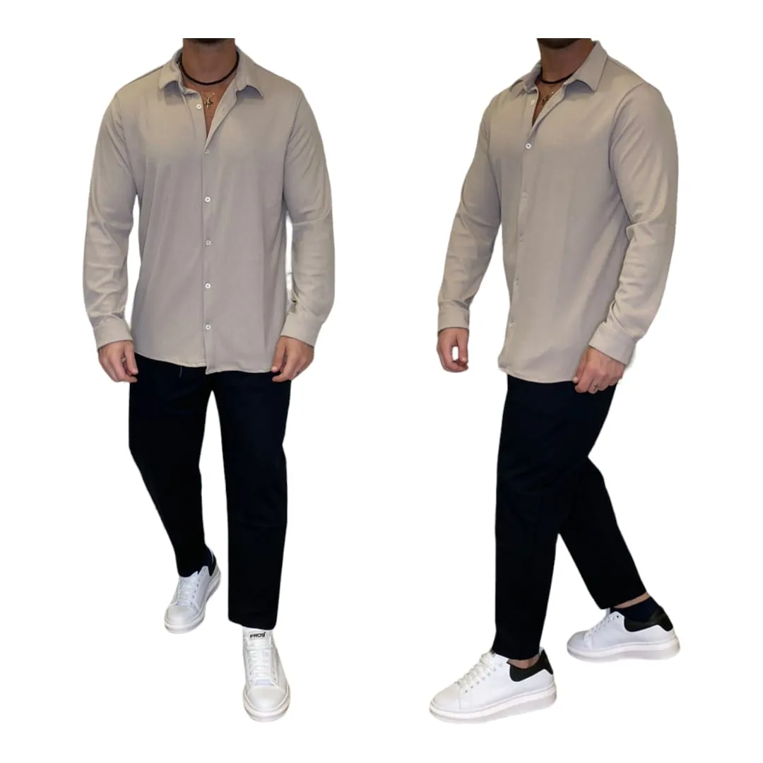 Camicia the brothers in costina modello Zara Disp Vari colori