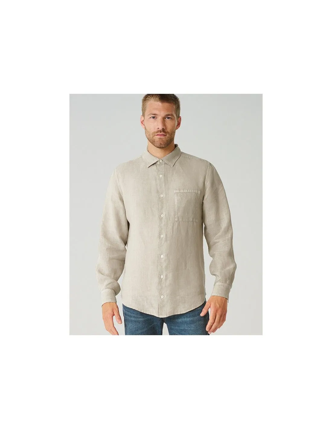 CAMICIA UOMO IN 100% CANAPA