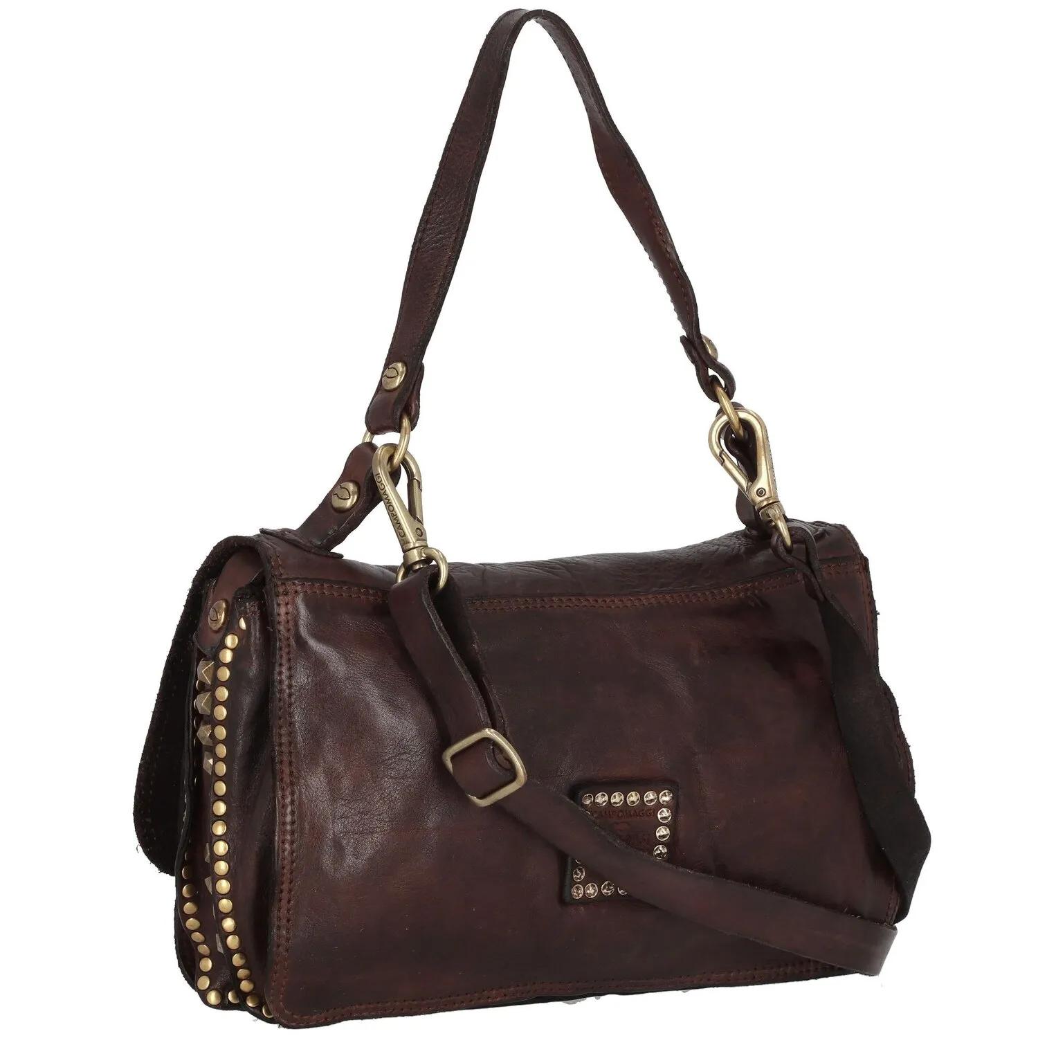 Campomaggi Borsa a tracolla in pelle 26 cm
