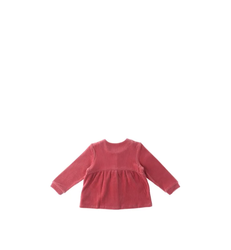 Cardigan a costine