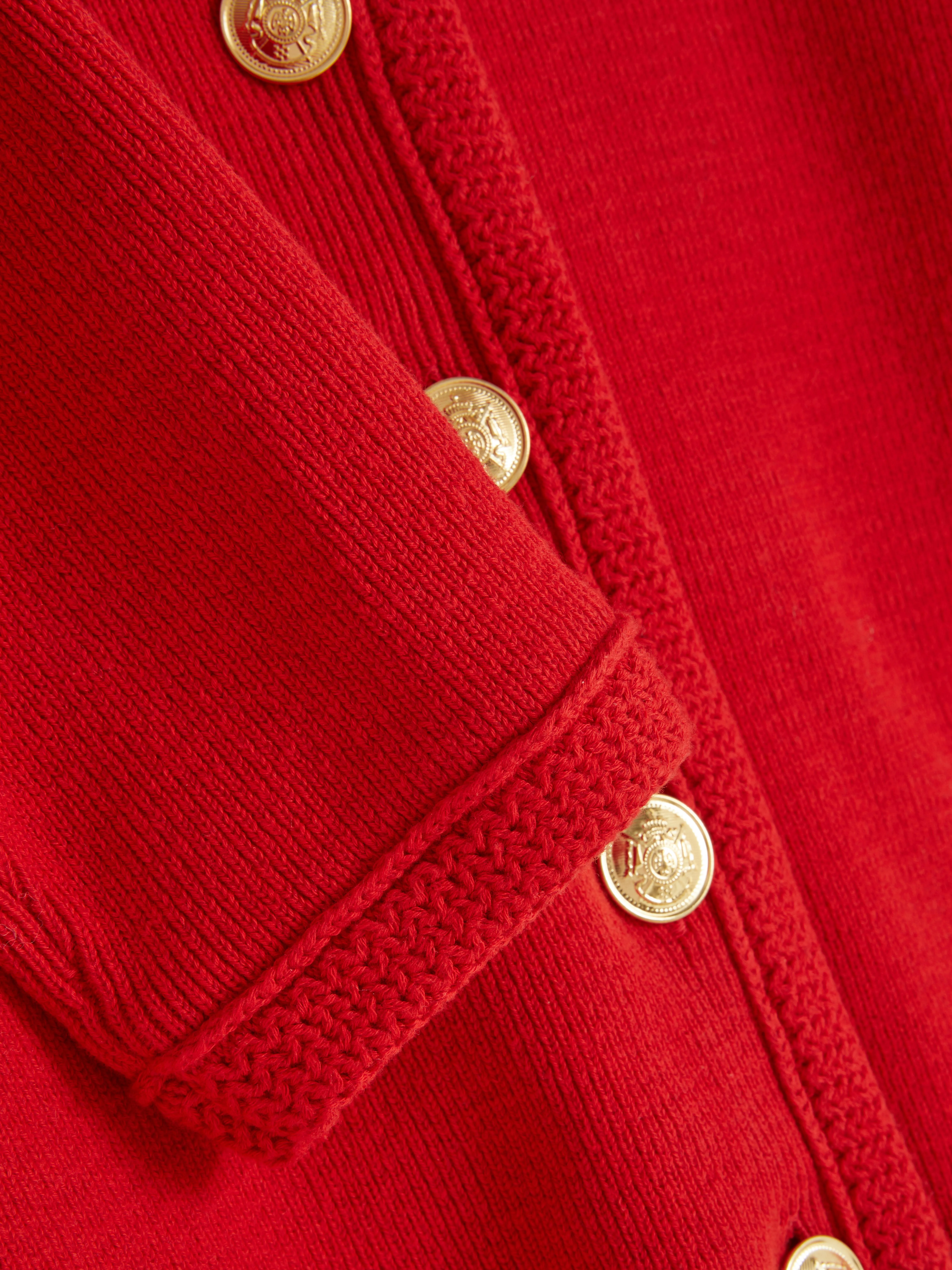 Cardigan con bottoni