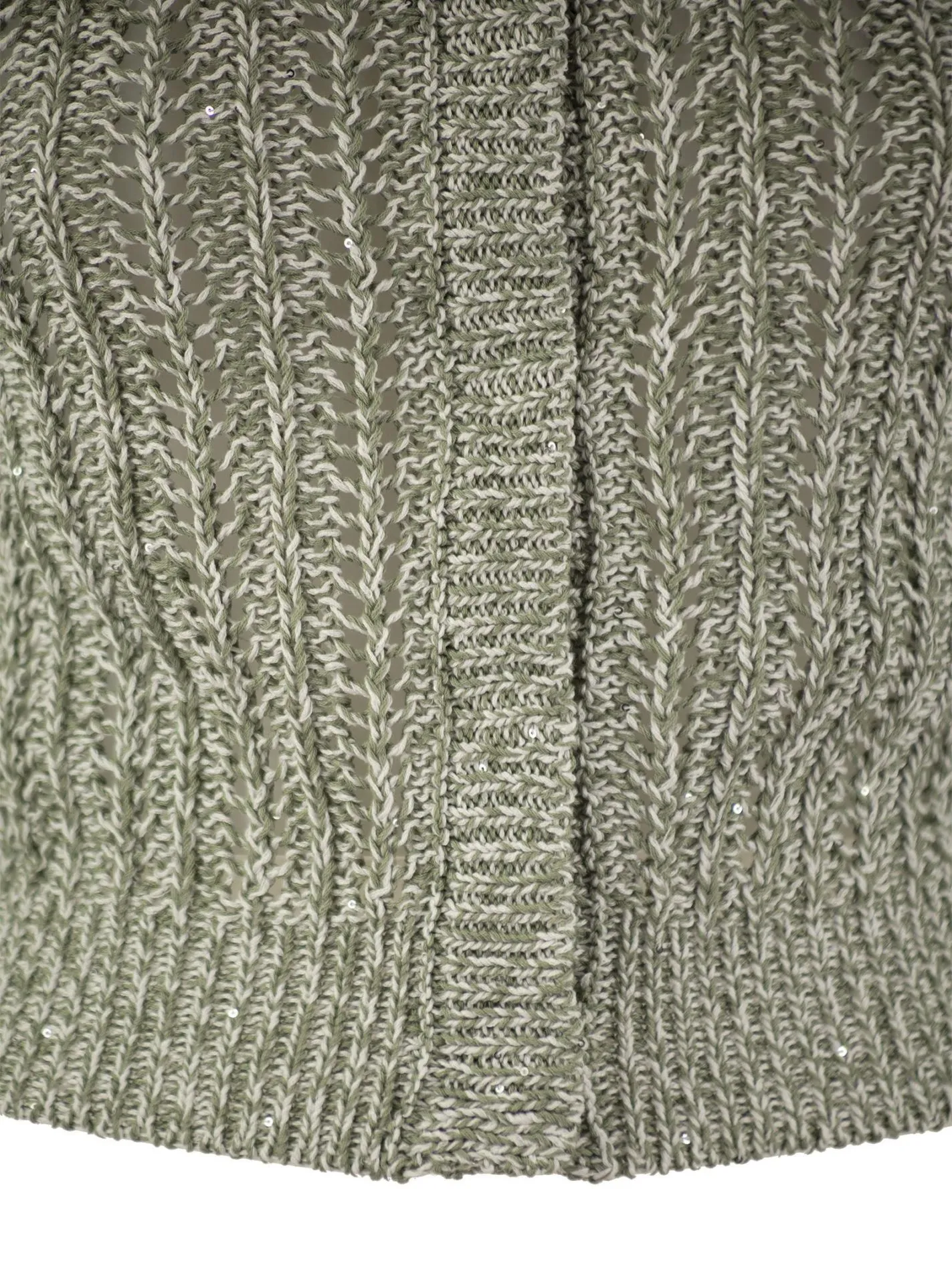 Cardigan in puro cotone con motivo originale