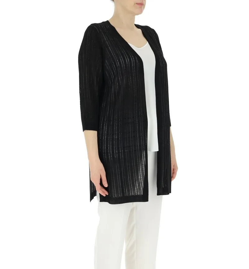 Cardigan maniche 3/4