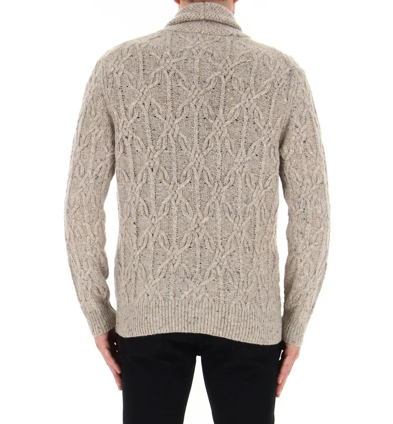 Cardigan misto lana