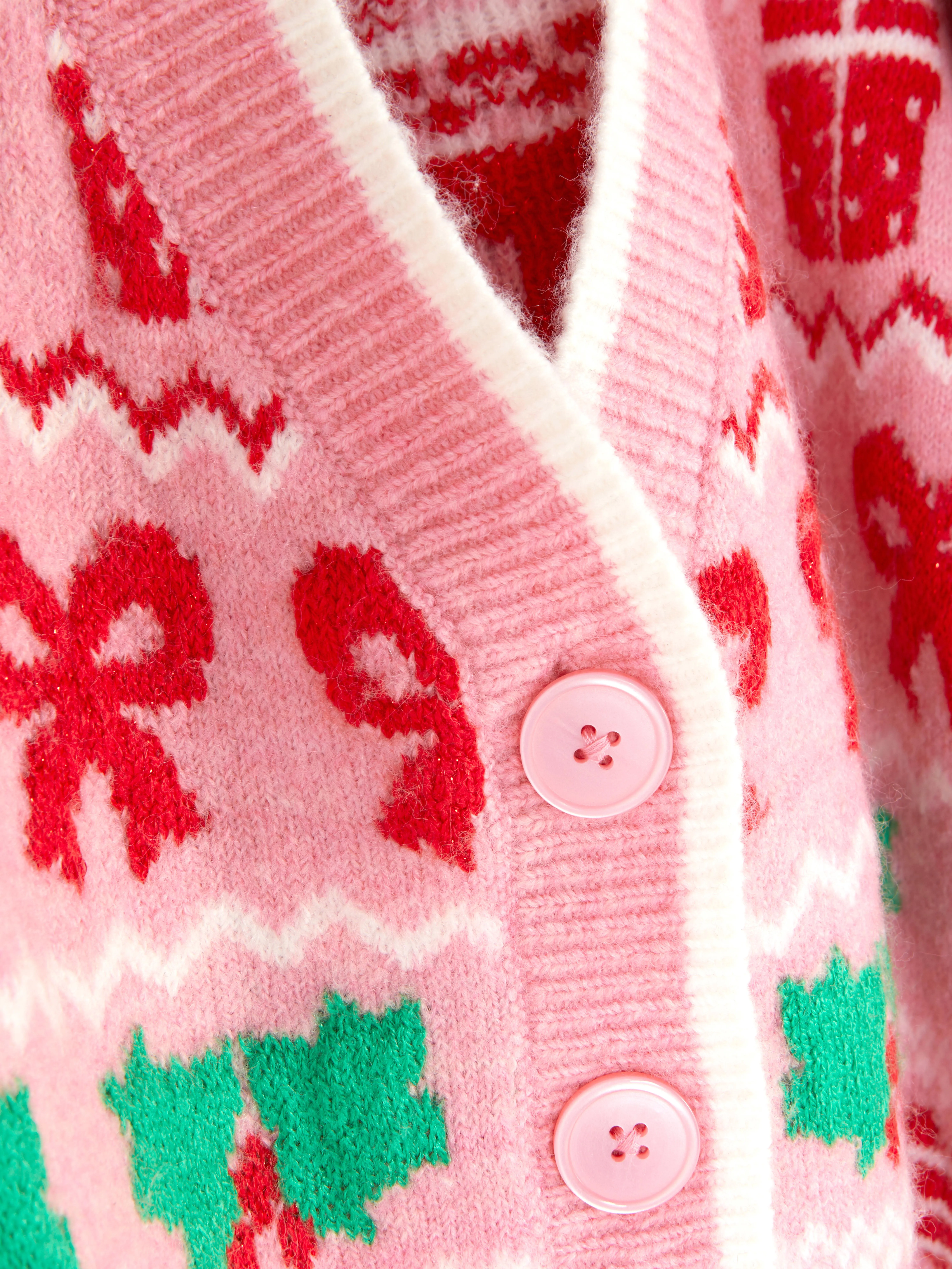 Cardigan natalizio Fair Isle