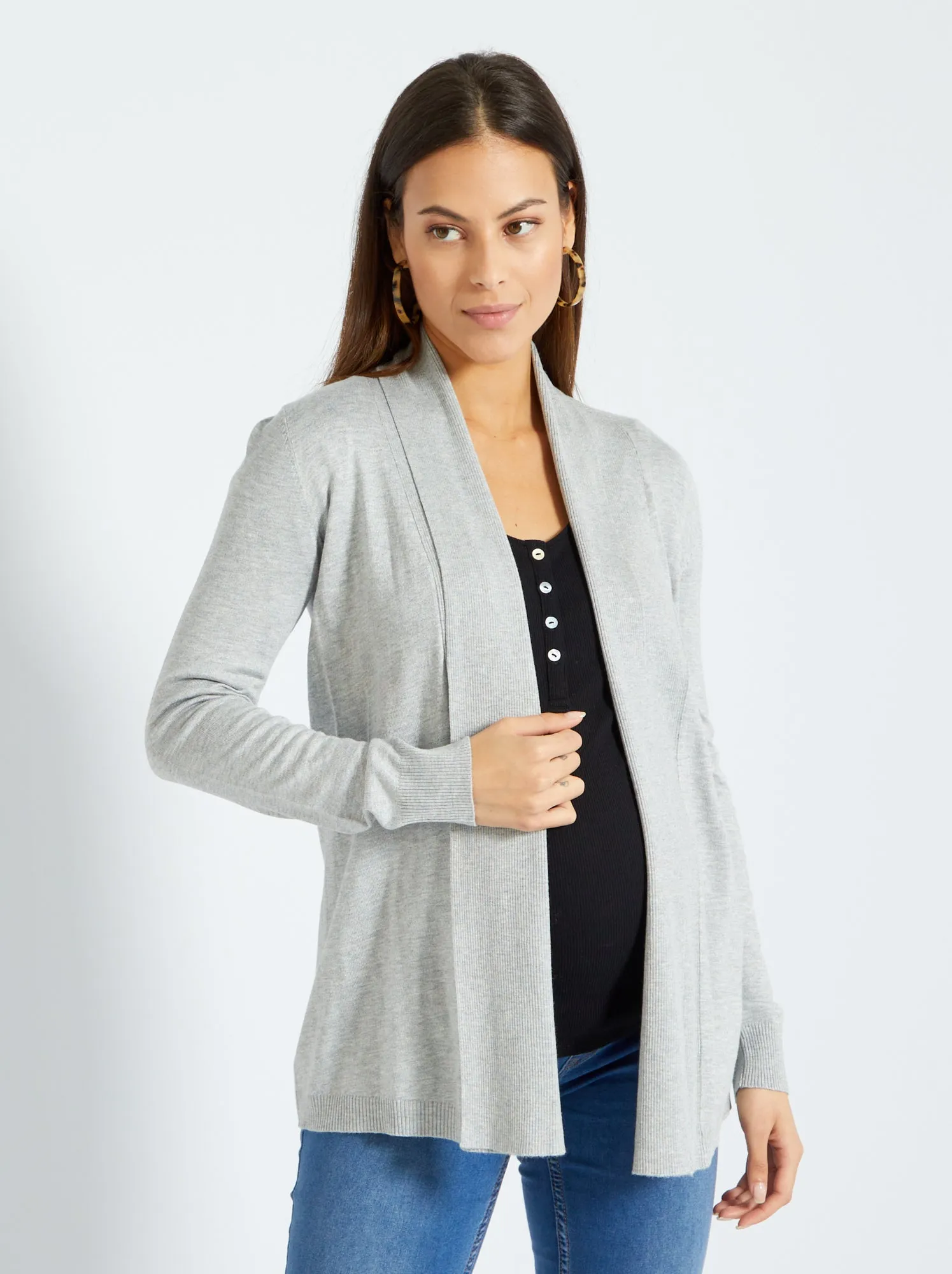 Cardigan premaman - GRIGIO