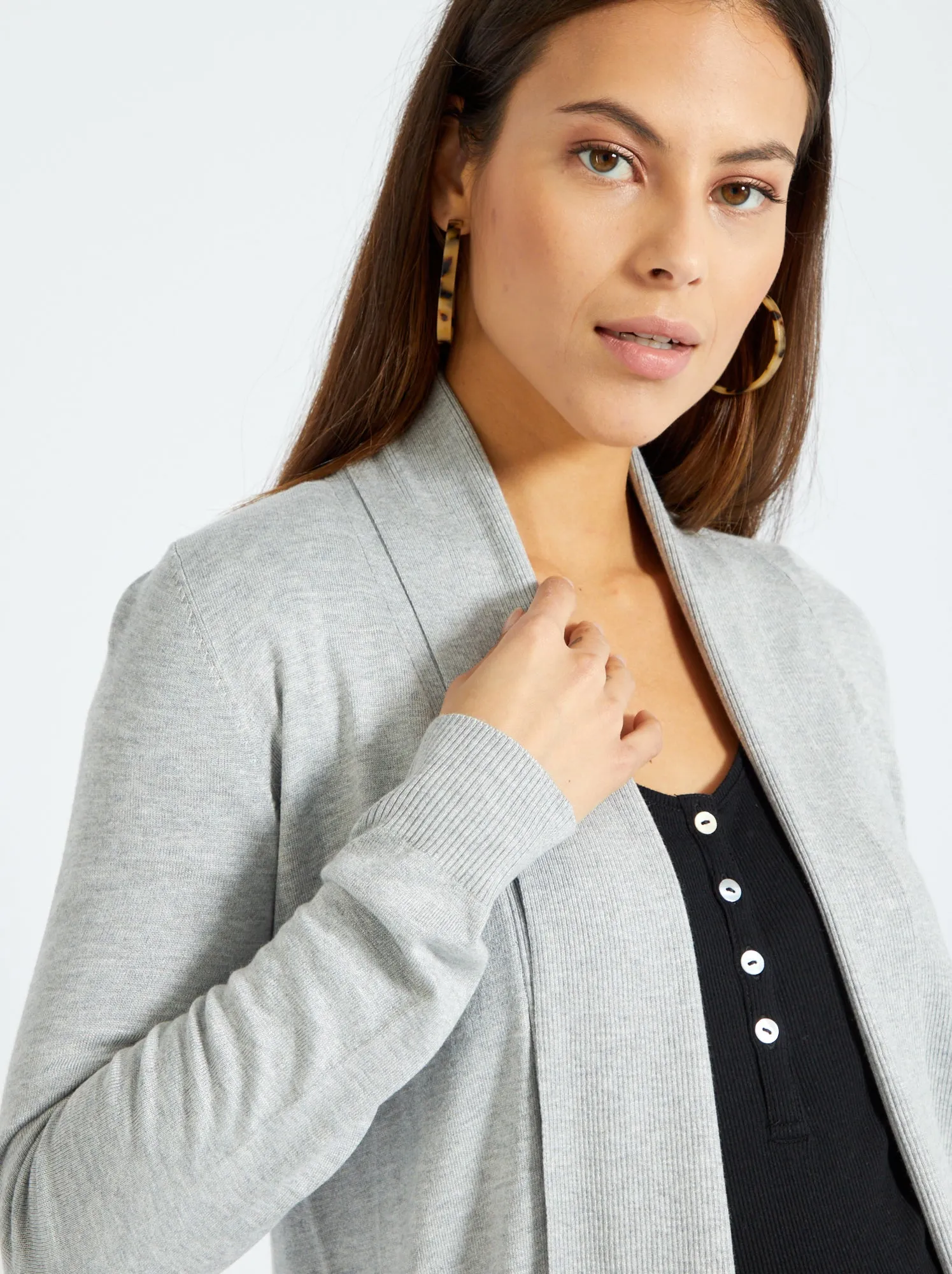Cardigan premaman - GRIGIO