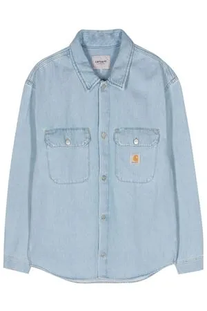 CARHARTT WIP Abbigliamento,Camicie Camicia denim blu 