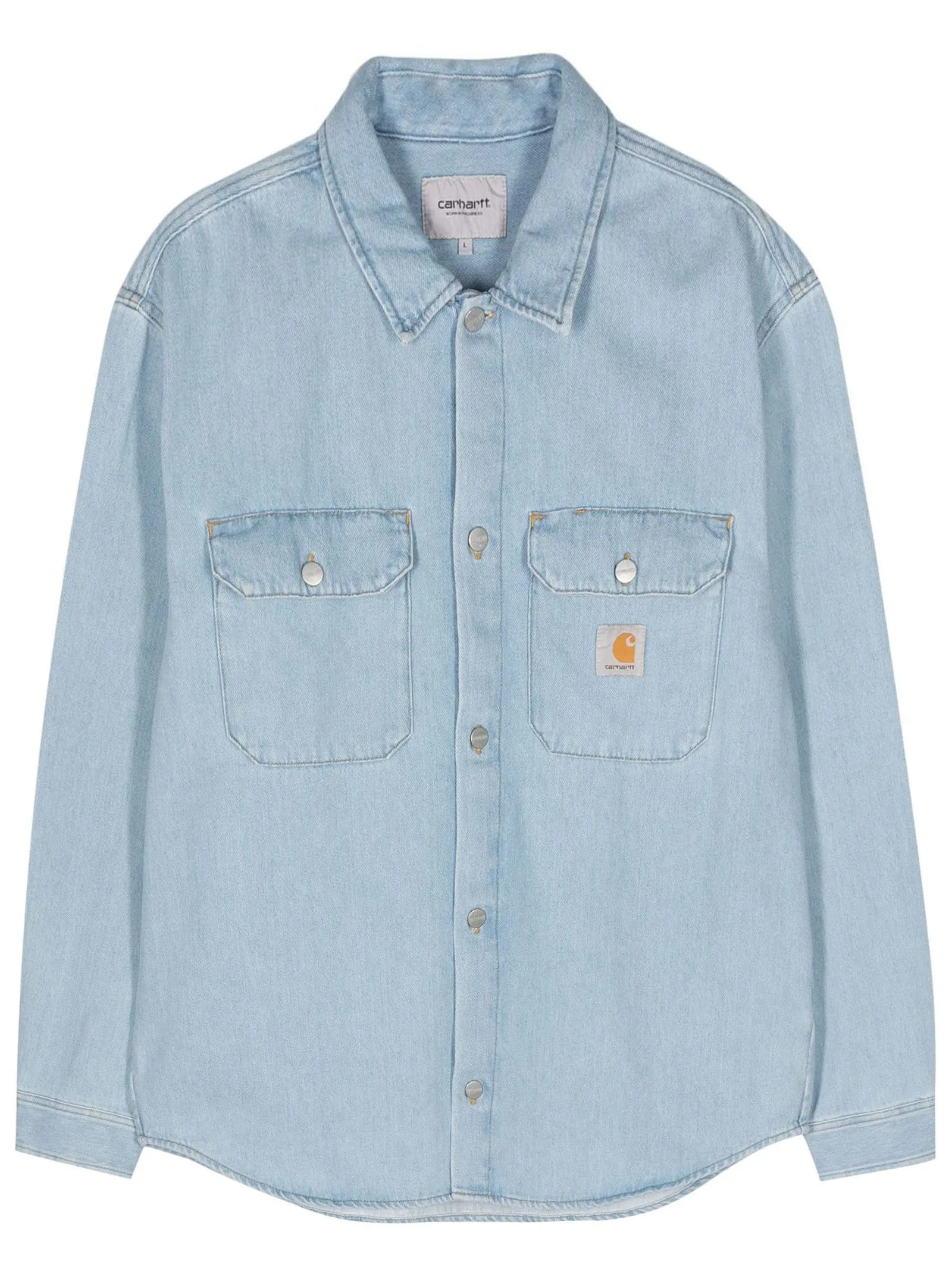 CARHARTT WIP Abbigliamento,Camicie Camicia denim blu 