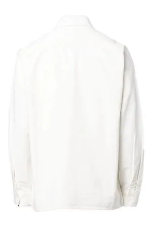 CARHARTT WIP Abbigliamento,Camicie Camicia in cotone bianco opaco 