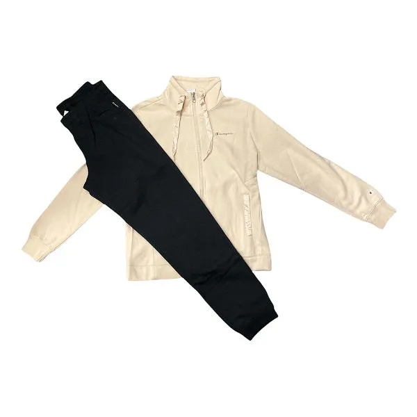 Champion Tuta Donna 114590 YS094 SDD cipria-nero