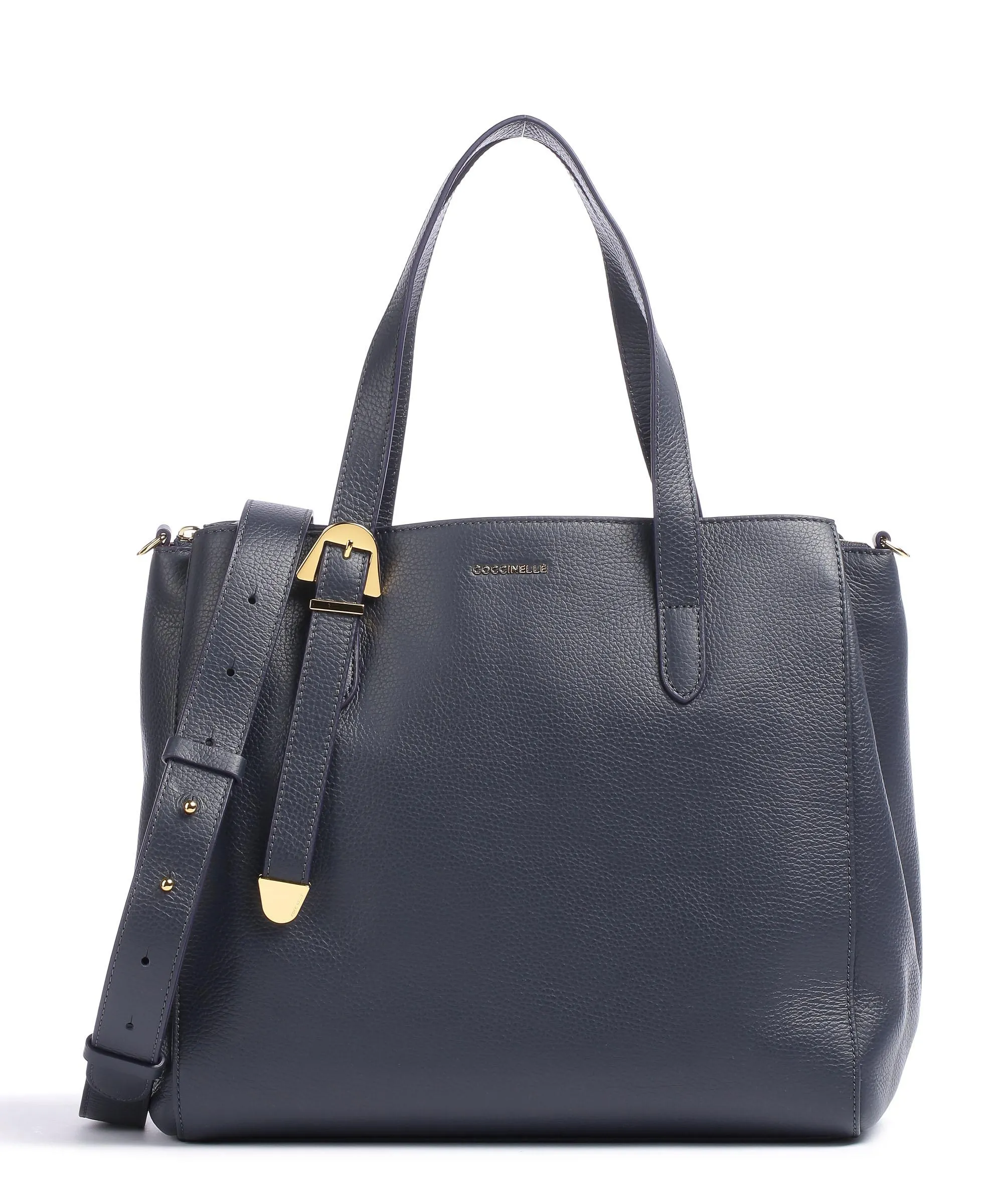  Coccinelle Gleen Borsa a mano pelle granulata navy  