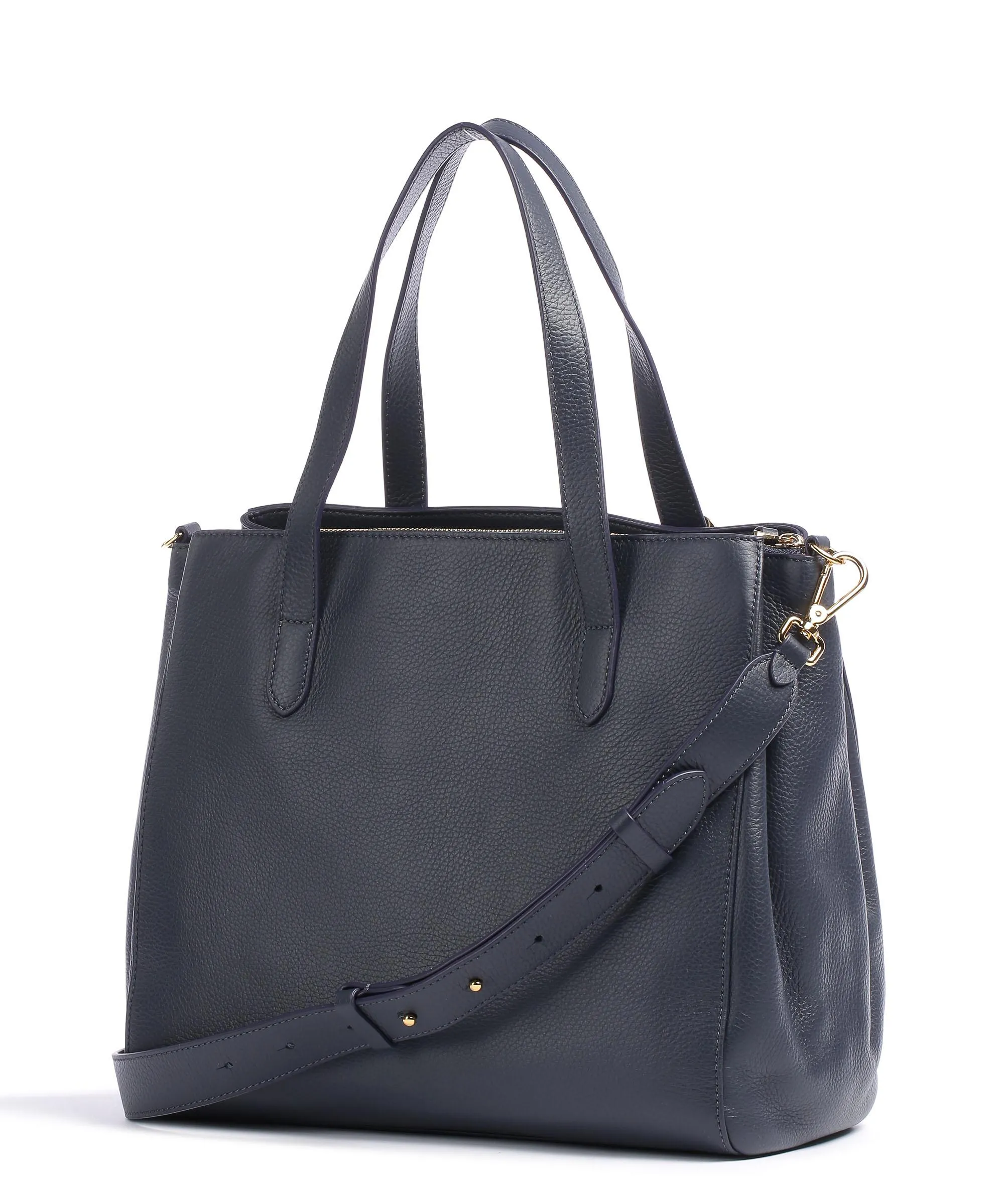  Coccinelle Gleen Borsa a mano pelle granulata navy  