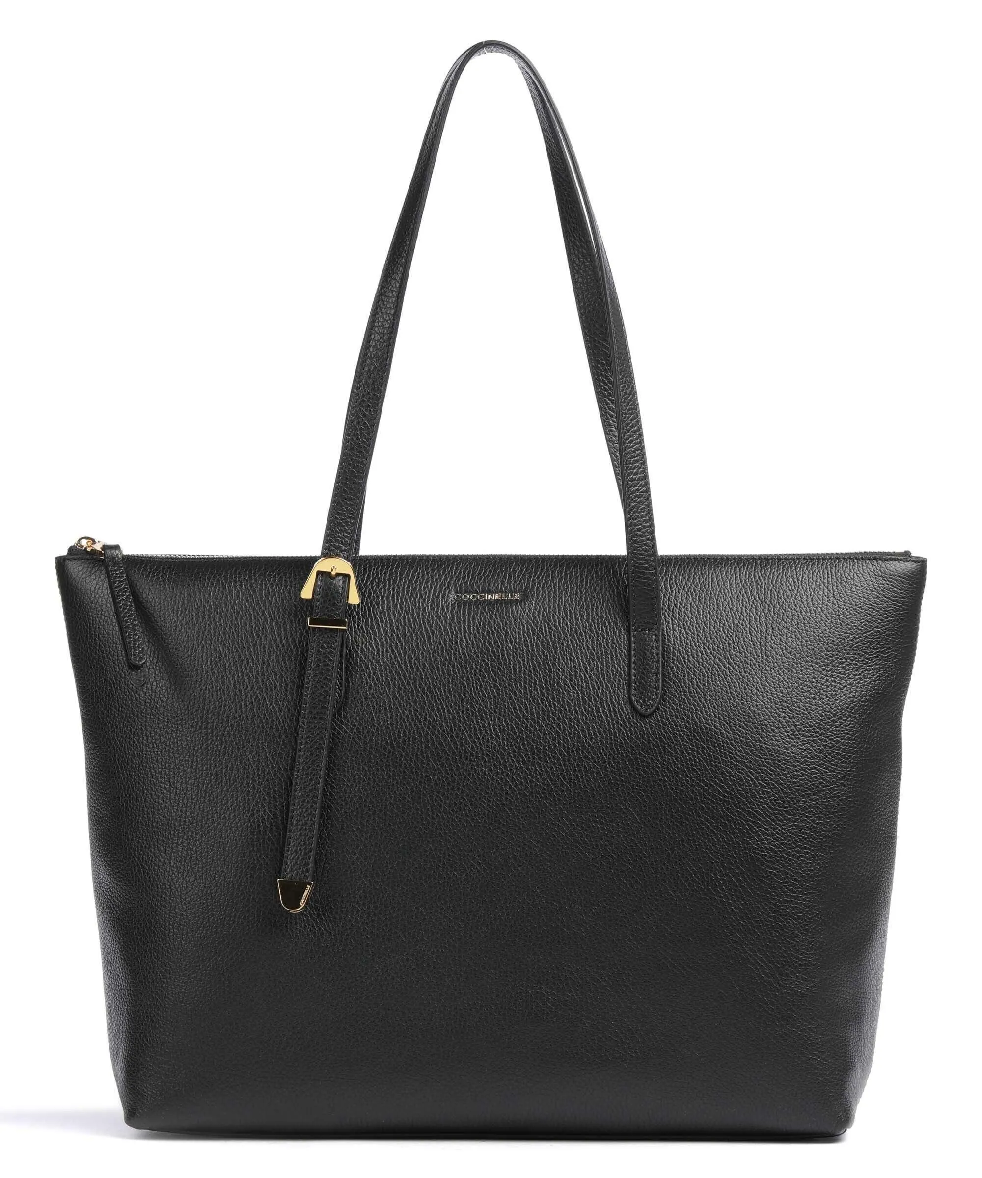  Coccinelle Gleen Borsa shopper pelle granulata nero  