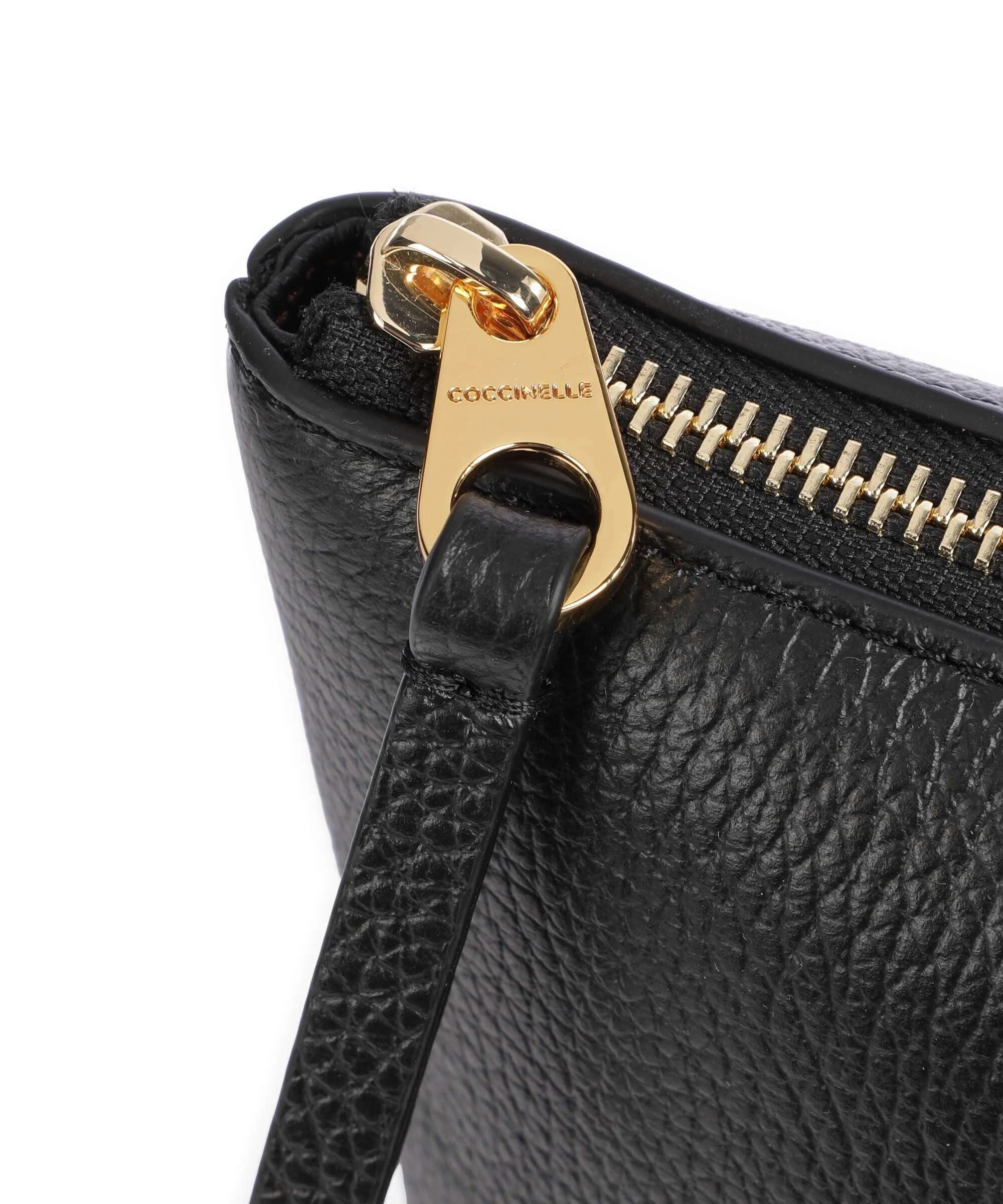  Coccinelle Gleen Borsa shopper pelle granulata nero  