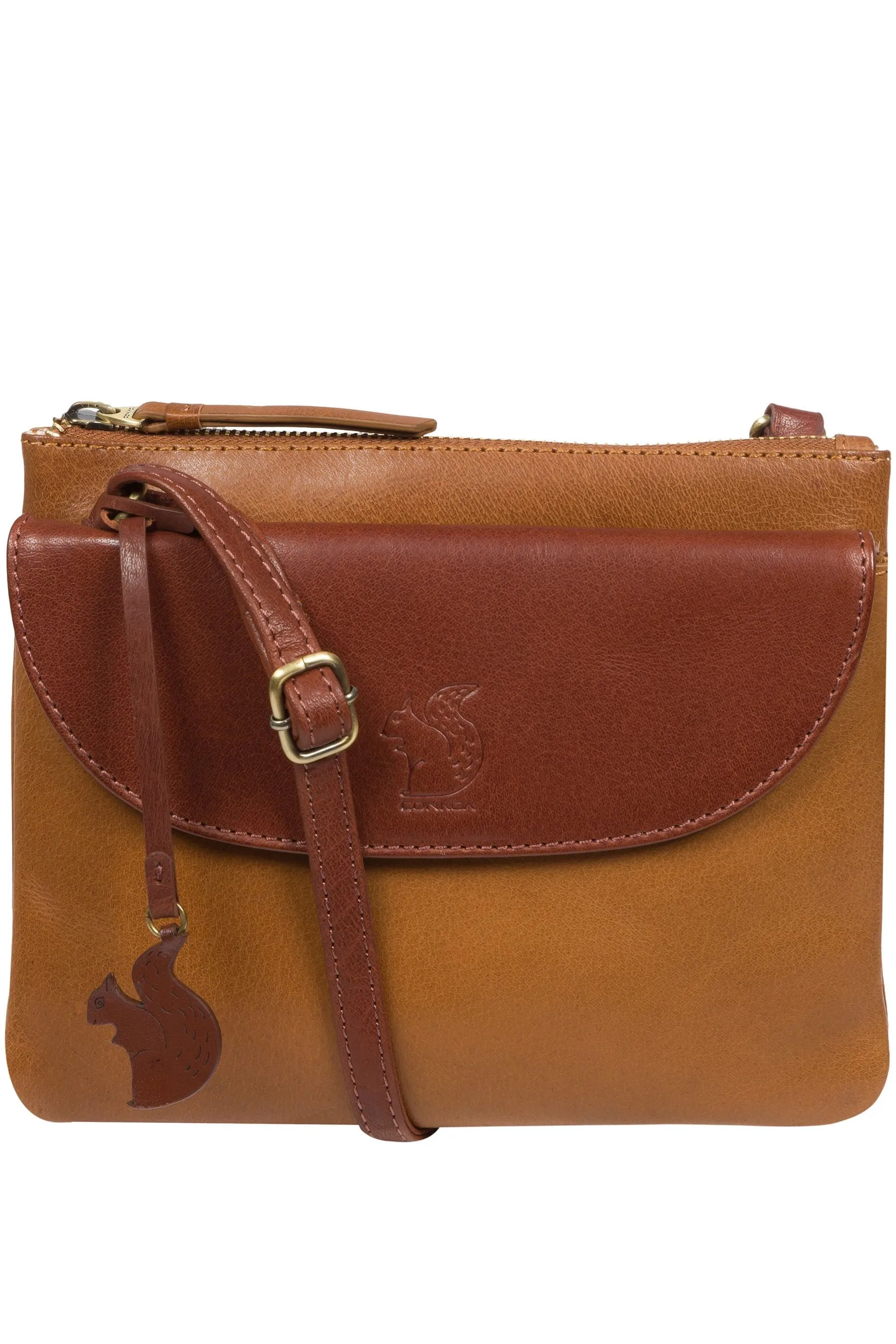 Conkca - Tillie - Borsa a tracolla in pelle    