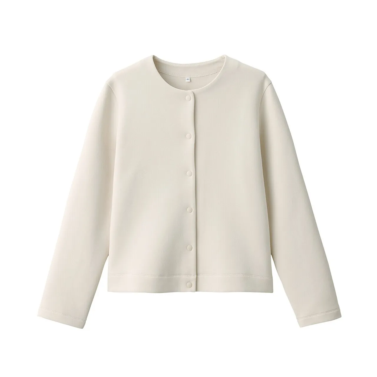 Cotton Blend Long Sleeve Cardigan