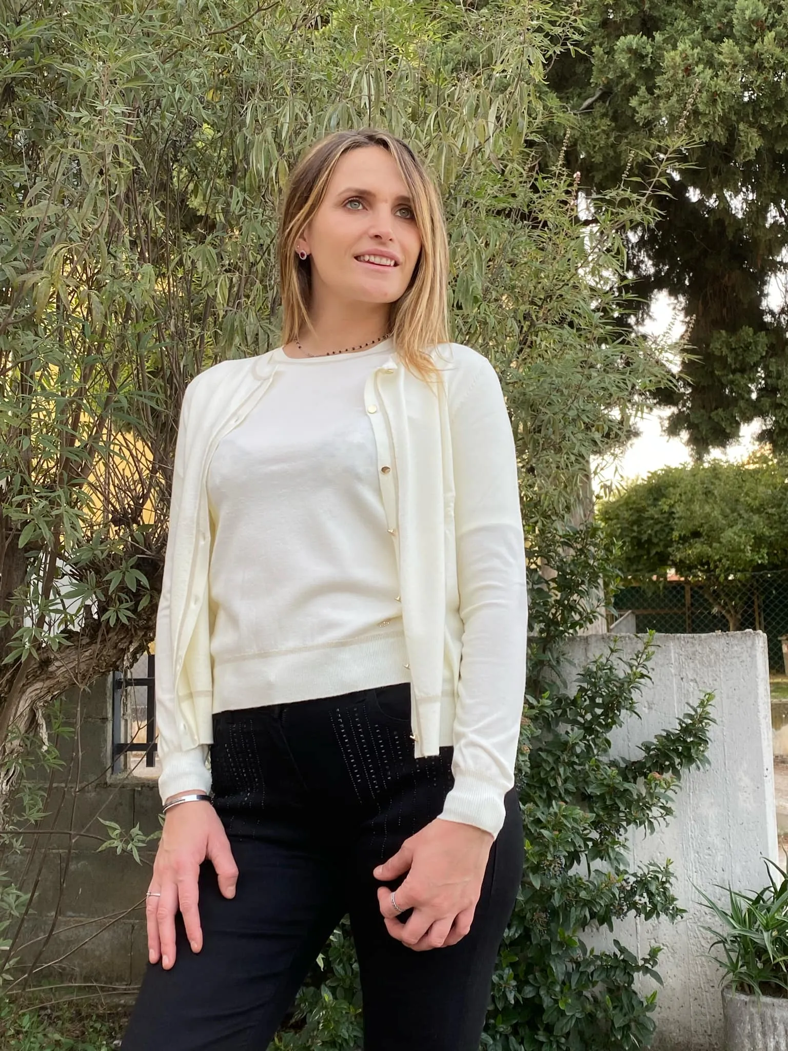 DIANA GALLESI cardigan donna misto viscosa M633J004315N