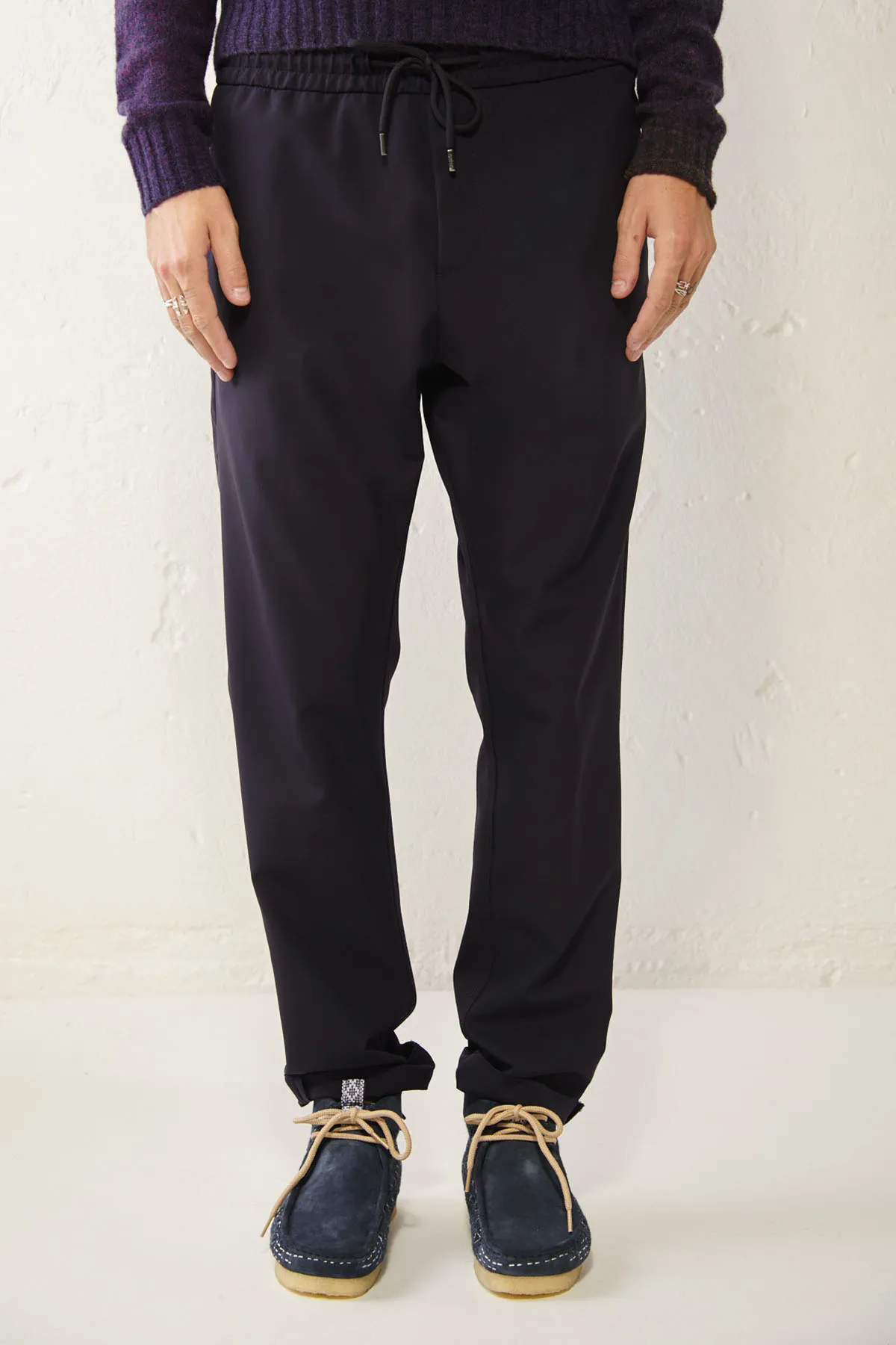 DONDUP Pantalone Jogger in Gabardina DOM