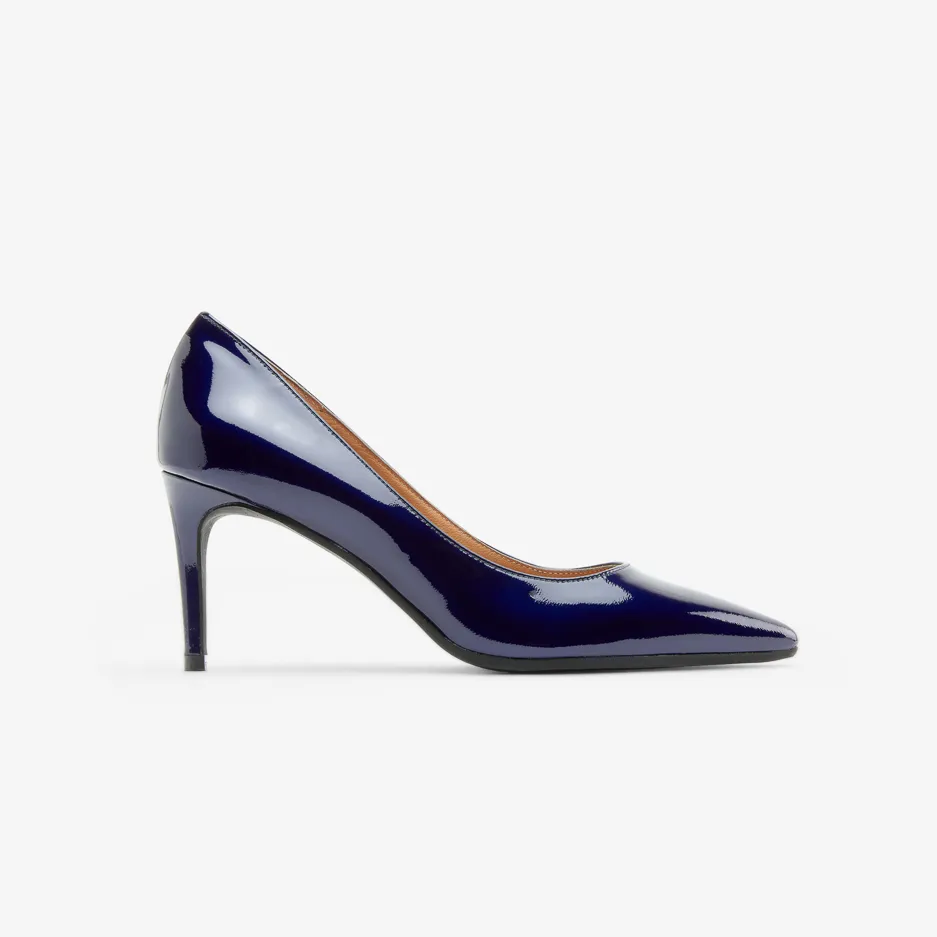 Décolleté in Vernice Blu